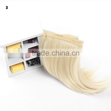 Natural Color Classic Silky Straight Hair Weave Hairpiece