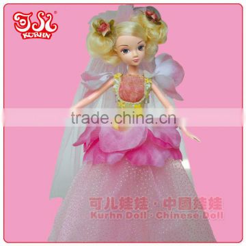 11 inch plastic girl doll fashion toy