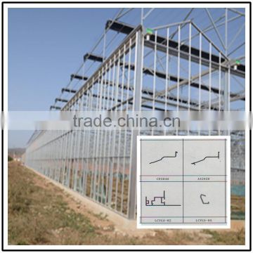 Aluminum Extrusions for constructing Greenhouse