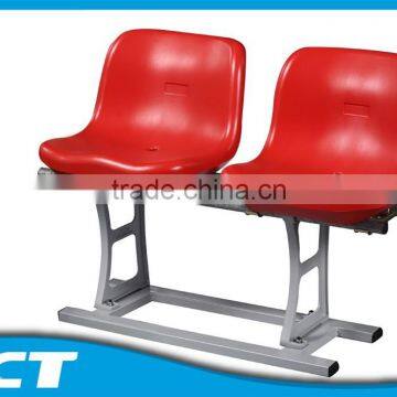 Hollow blow moulding stadium chair seat with backs