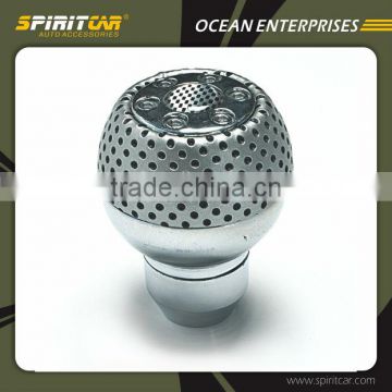Aluminium Gear Shift Knob with PVC Leather Covered