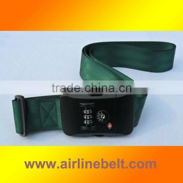 NEW Seatbelt green luggage belt, top quality