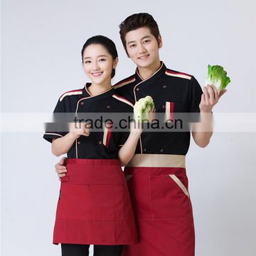 Chinese Restaurant Uniform Design Western Bar Waiter Hostess Uniform
