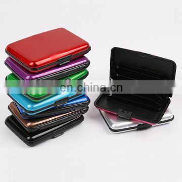 Licheng BXK06 Custom Metal Wallet Credit Card Holder with RFID Protection
