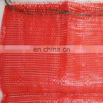 small cheap plastic mesh drawstring bag