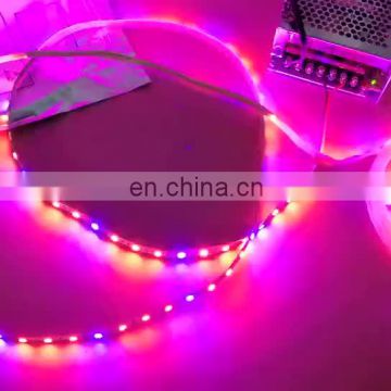 Waterproof led grow light strip red and blue color for greenhouse plant grow shelf