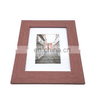 New Design Red Wooden Decorative Wall Photo Frames Picture Frame 4X6 5X7 6X8 9X12 A4 for Home Decor