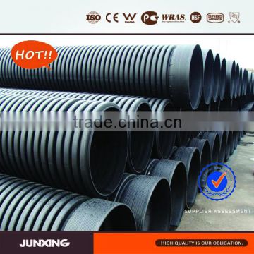 800mm sn8 hdpe culvert pipe for sewer and drainage with flexible sealing ring connection and no leakage