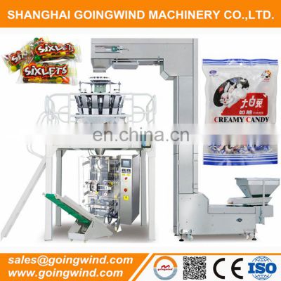 Automatic gummy bear candy packing machine candy bag weighing filling packaging machinery bagging equipment cheap price for sale