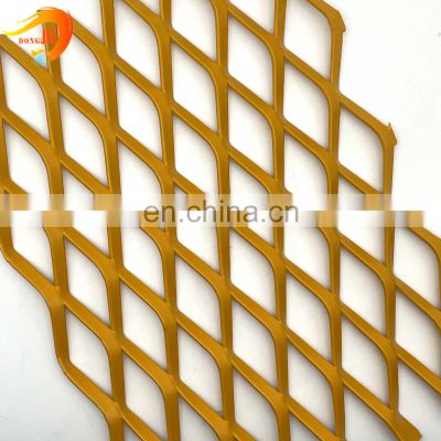 Multifunctional galvanized spray can be customized expanded metal mesh