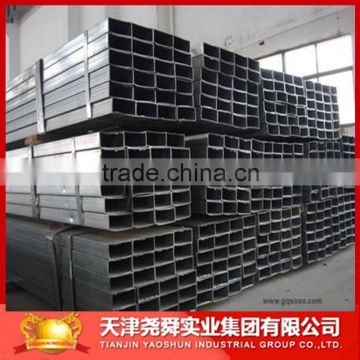 Q235 Pre-galvanized rectangular steel pipes/tubes