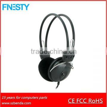 2014 factory headphone wholesale diameter 3.5mm made in china