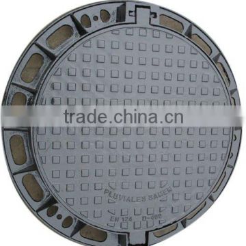 Ductile cast iron sanitary sewer manhole covers