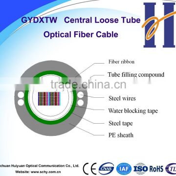 2015 new products GYXTW aerial single mode 24 core fiber optical cable price per meter