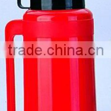 100% virgin plastic thermos flask with two cups