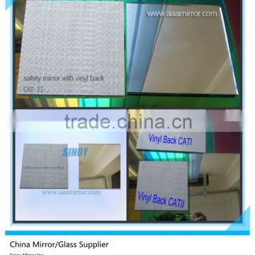 High quality qingdao mirror safety backing film for gym decoration