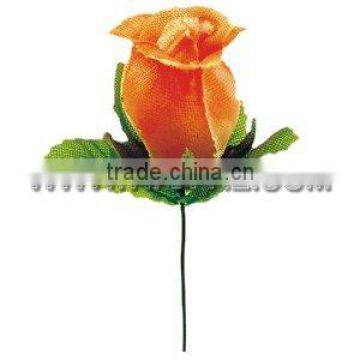 Decorative artificial flower making