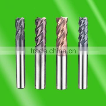 2016 super quality 4 flutes long length carbide end mill with straight shanks