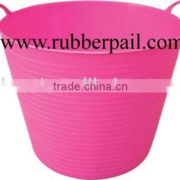 Medium plastic garden storage bucket
