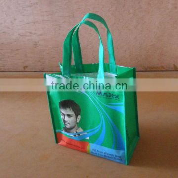 opp film laminated recyclable non-wove shopper bag