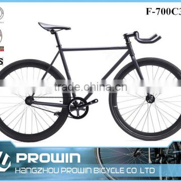 700c black fixed gear bikes uk (PW-F700C323)