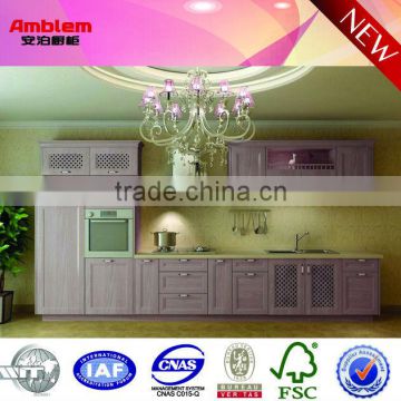 2015 new European style PVC kitchen cabinet