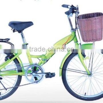 competitive price 22" adult folding bicycle beach bike for women