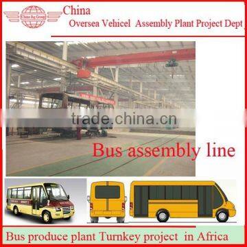 China Opening 6650 Bus SKD/CKD Assembly Plant, High Profitable Project Funding