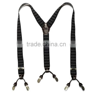 woven braces High qualiy Man suspenders