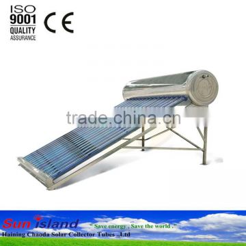 2016 hotsale vacuum tube solar water heater (8-50tubes)