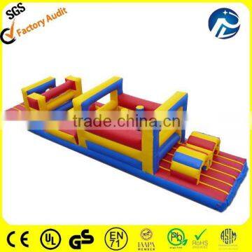 53' Wet/Dry Inflatable Obstacle Course/Inflatable Obstacle Course for sale