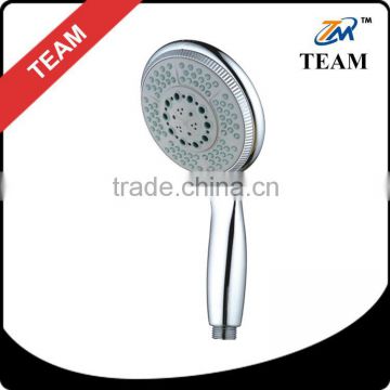 TM-2053 higher pressure shower head ABS plastic chrome 5 Functions Handheld spray Massage hand shower head