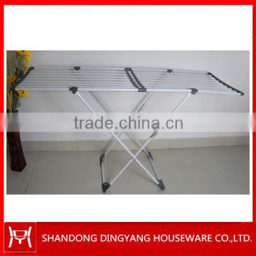 folding ceiling mounted expandable clothes rack