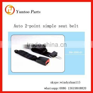 auto 2-point simple seat belt manufacture