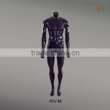 Fashion design Fiberglass male mannequin on sale male dummy doll for display light up mannequins RIV-M