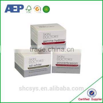 Best price paper box costom made packaging for cosmetics
