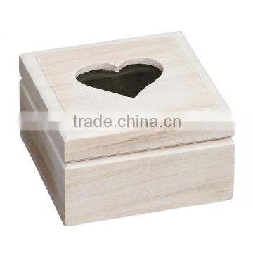 factory sale FSC pine wooden jewelry storage crafts chest candy gift boxes