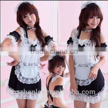 Adult sexy lingerie sexy maid interest suit