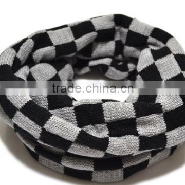 Fashion knitted children thick winter scarves