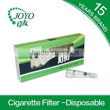 Droppable Plastic cigarette filter pipe length 40mm
