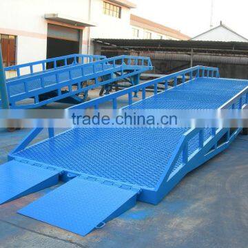 mobile hydraulic bridge ramp