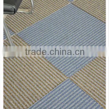 Eco-friendly PU Backing 100% polypropylene carpet tile,
