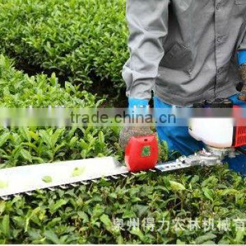 High performance gasoline motive hedge trimmer used for garden or farm