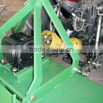 Farming tractor rotary tiller