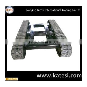 1 to 3 ton rubber track undercarriage/track chassis