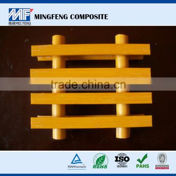 Impact Resistance easy installation pultruded fiberglass channel grating