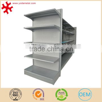 Adjustable warehouse supermarket storage gondola metal shelf