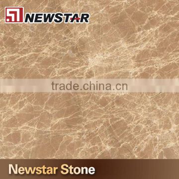 Newstar Light Emperador Stone Flooring Polished Marble Tile for Sale
