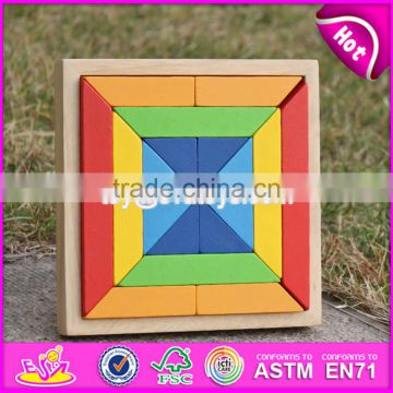 2017 New products 18 pieces educational toys children wooden play blocks W13A129