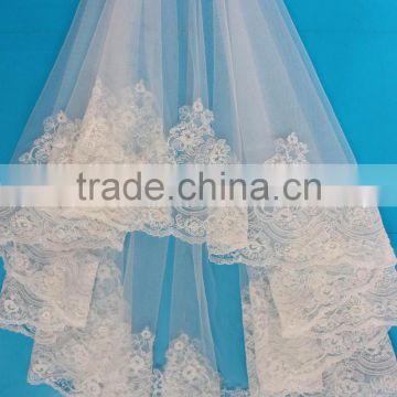 Exquisite Simple Style Wedding Veil